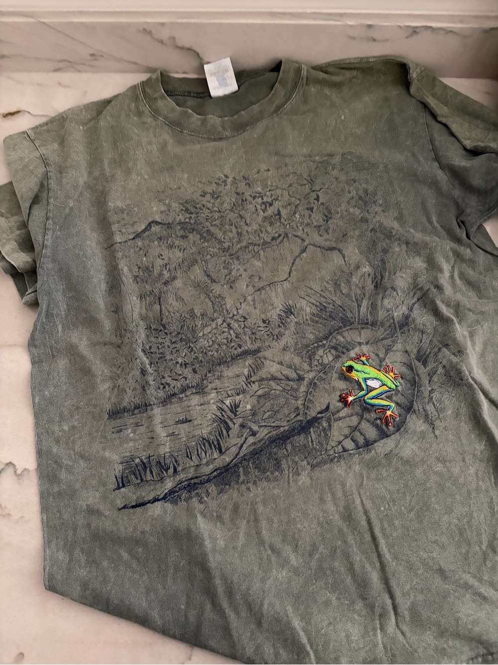 Vintage Rainforest Cafe Shirt Large Long